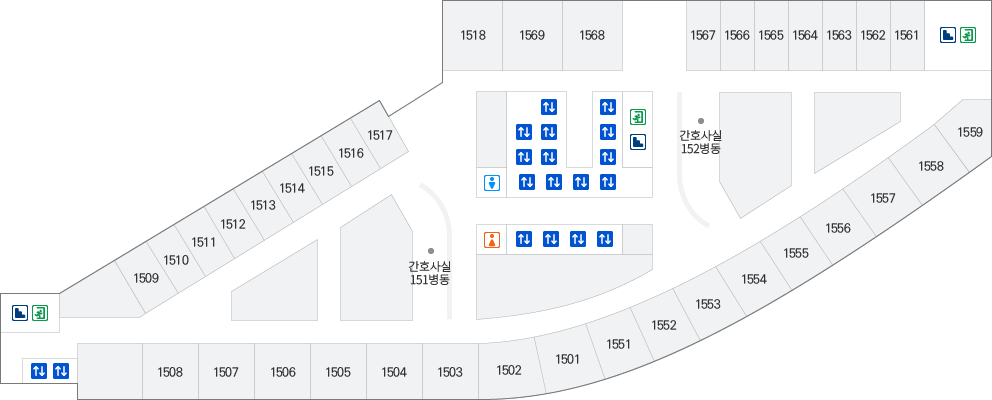 15층 원내 위치도